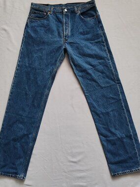 Vintage Levi's 501 Jeans Made in Canada 1998 Men's W36/L34 Stonewash Button Fly.